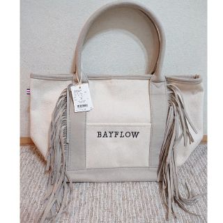 ベイフロー(BAYFLOW)のベイフロー 新品 トートバッグ フリンジ ユニクロ ジーユー しまむら(トートバッグ)