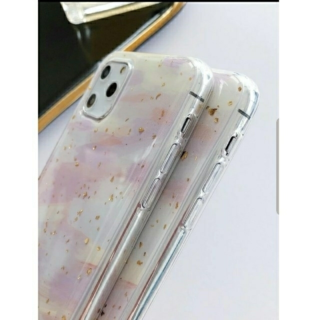 iPhone78ケース マルチカラー ゴールドラメの通販 by なな's shop|ラクマ iPhone7.8カバー