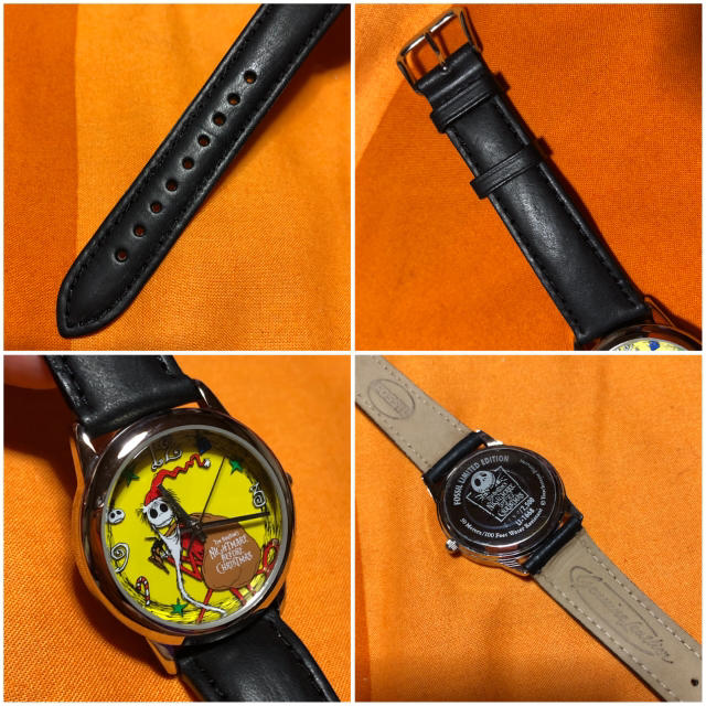 FOSSIL(フォッシル)の専用【ナイトメアビフォアクリスマス】2500本限定FOSSIL社腕時計電池交換済 メンズの時計(腕時計(アナログ))の商品写真