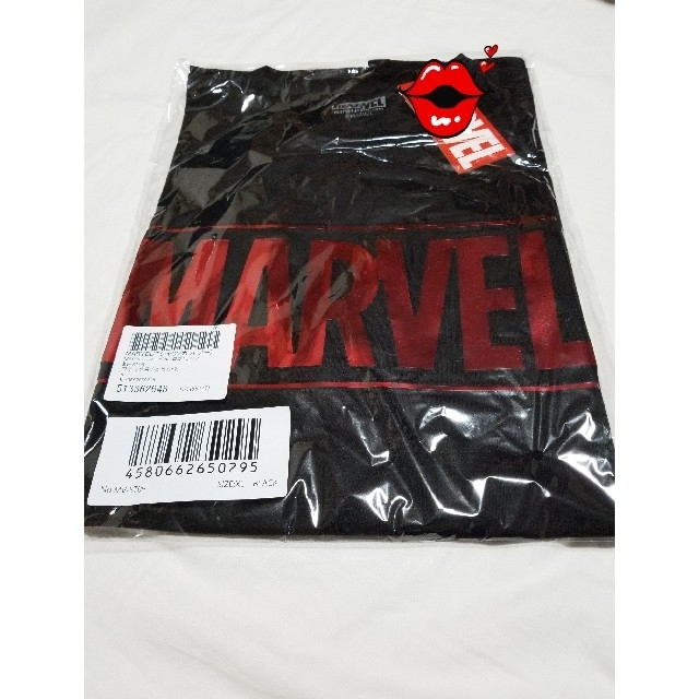 MARVEL(マーベル)の【MARVEL】マーベル Tシャツ ブラック(XL)メンズ・レディース メンズのトップス(Tシャツ/カットソー(半袖/袖なし))の商品写真