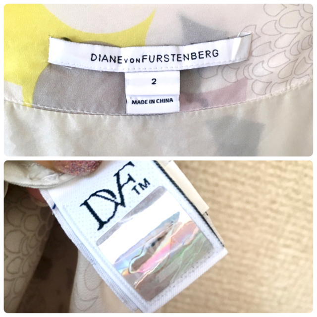 DIANE von FURSTENBERG(ダイアンフォンファステンバーグ)のダイアンフォンファステンバーグ ワンピース 2 レディースのワンピース(ひざ丈ワンピース)の商品写真