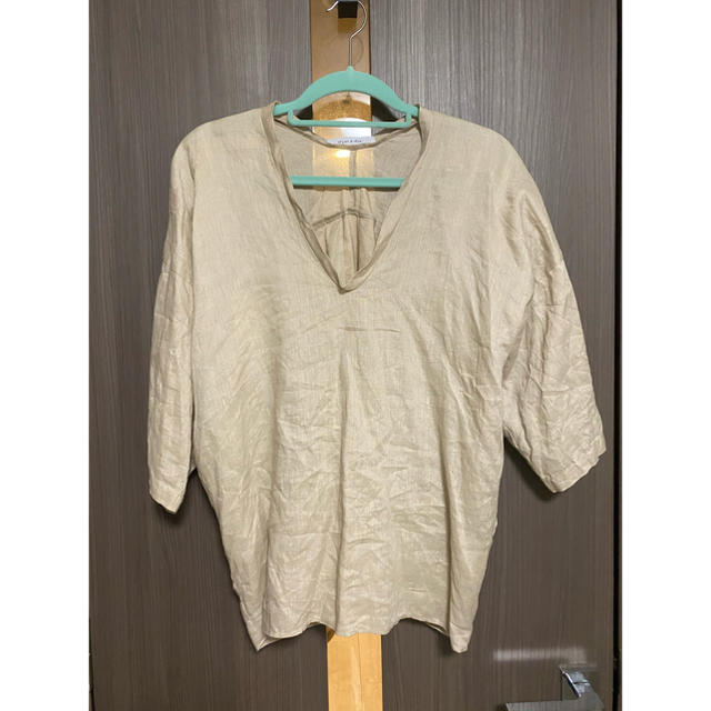 ブランド 新品 未使用 dun a dix アナディス 麻100% ブラウス