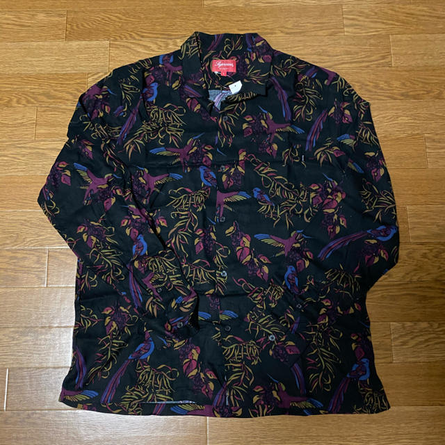 新品 L Supreme Birds Of Paradise Shirt