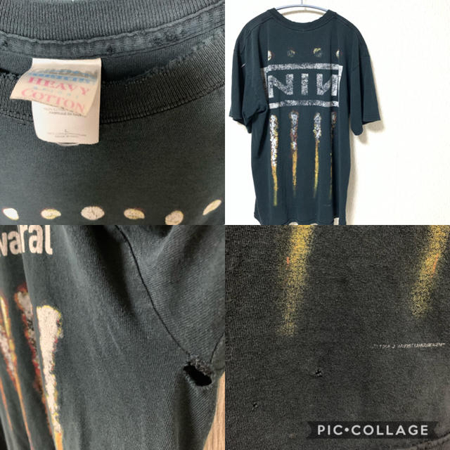 FEAR OF GOD(フィアオブゴッド)の激レア!! NINE INCH NAILS fearofgod vintage  メンズのトップス(Tシャツ/カットソー(半袖/袖なし))の商品写真