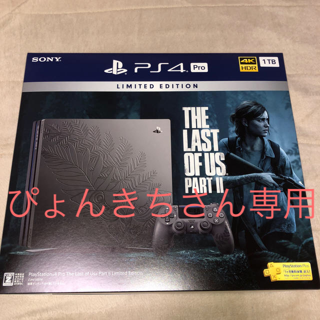 PlayStation4 - PS4 PRO The Last of Us Part II セット