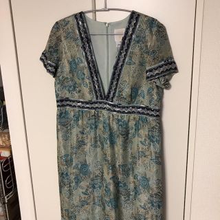 アナスイ(ANNA SUI)の【新品】アナスイ ワンピース チュニック ドレス　4(ロングワンピース/マキシワンピース)