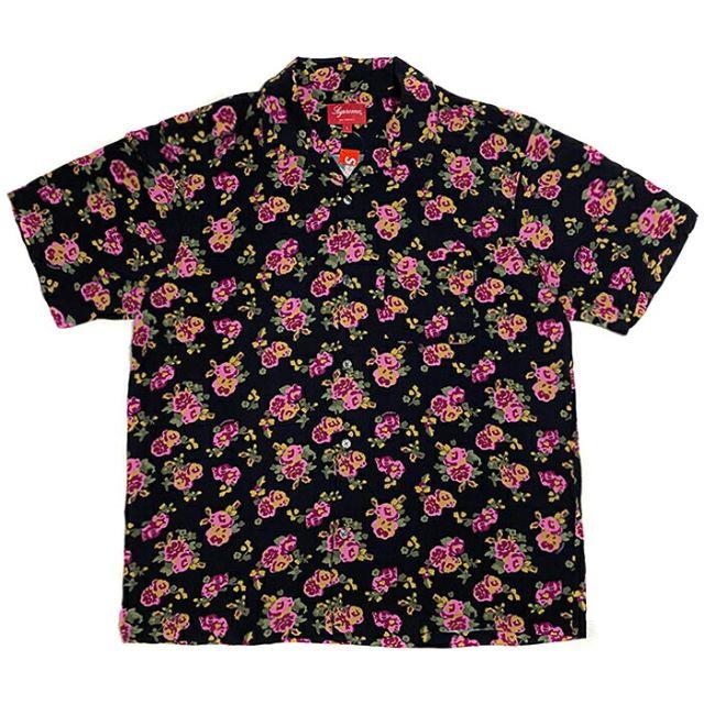 supreme floral rayon S/S shirt シュプリーム