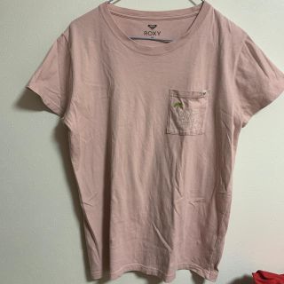 ロキシー(Roxy)のROXY Tシャツ XL ピンク(Tシャツ(半袖/袖なし))