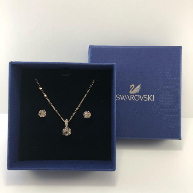 極美品 Swarovski ネックレス ピアスセット その他 Maquillajeenoferta Com