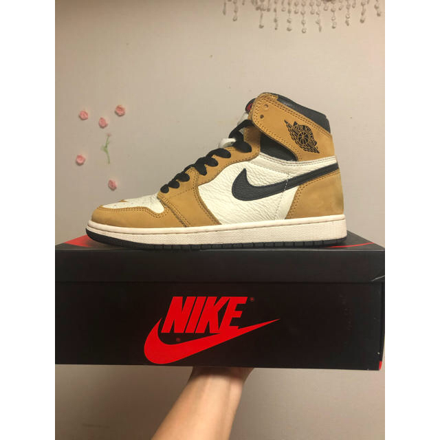 nike air jordan1 retro rookieスニーカー