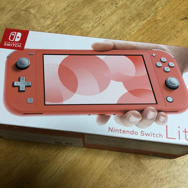 未開封 Nintendo Switch Lite コーラル 本体 納品書付き