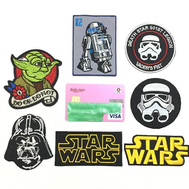 ⑧ SALE アイロンワッペン 7枚セット スターウォーズ ⑧ SALE アイロンワッペン 7枚セット スターウォーズ