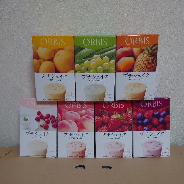 ORBIS(オルビス)の【７種全種食べ比べ】オルビスプチシェイク コスメ/美容のダイエット(ダイエット食品)の商品写真