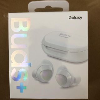 ギャラクシー(Galaxy)のGALAXY buds+　 ギャラクシー　バッズプラス  ホワイト　白(ヘッドフォン/イヤフォン)