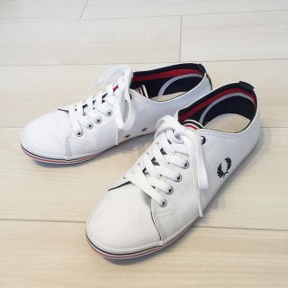 フレッドペリー(FRED PERRY)の【美品】フレッドペリー スニーカー 24(スニーカー)