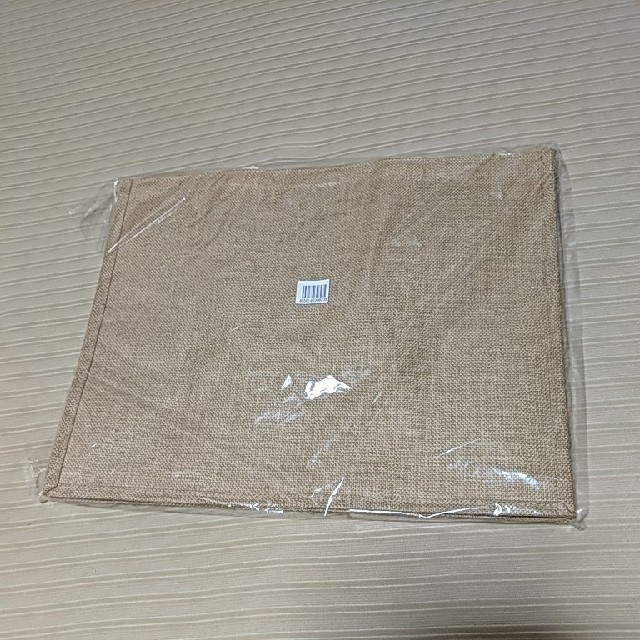 MUJI (無印良品)(ムジルシリョウヒン)の新品未開封　無印良品ジュートマイバッグ　Ａ３ レディースのバッグ(エコバッグ)の商品写真