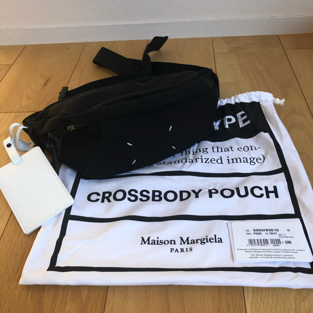 Maison Martin Margiela(マルタンマルジェラ)の新品 メゾンマルジェラ  MAISON MARGIELA ショルダーバッグ　黒 メンズのバッグ(ショルダーバッグ)の商品写真