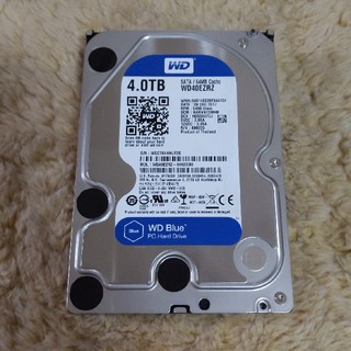 WD Blue WD40EZRZ 内蔵HDD 4TB(PCパーツ)