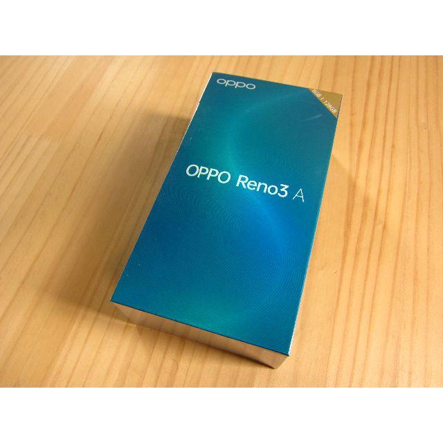 スマートフォン/携帯電話新品/未開封 OPPO Reno3 A 6GB/128GB  White