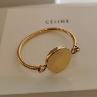 セリーヌ(celine)の旧ロゴセリーヌ　CELINE　コインブレスレット　ゴールドブレスレット(ブレスレット/バングル)