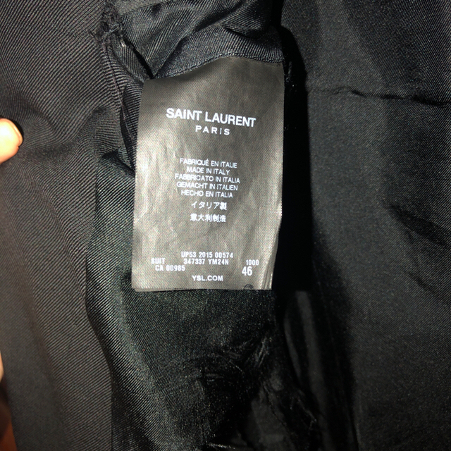 Saint Laurent(サンローラン)の最終価格！サンローラン  ジャケット saintlaurent メンズのジャケット/アウター(テーラードジャケット)の商品写真