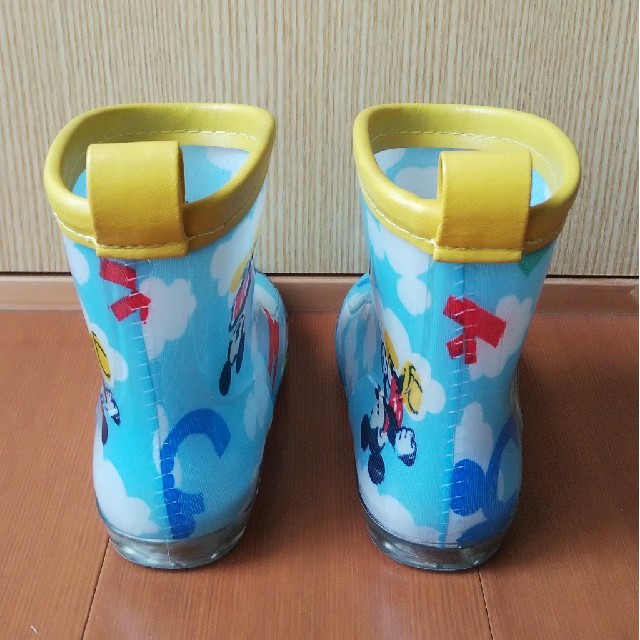 Disney(ディズニー)のミッキーマウス　長靴　レインシューズ　14.0cm キッズ/ベビー/マタニティのベビー靴/シューズ(~14cm)(長靴/レインシューズ)の商品写真