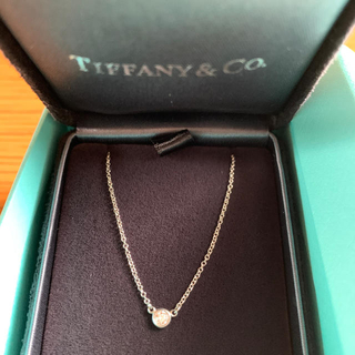 ティファニー(Tiffany & Co.)のミミ様　ティファニー　バイザヤード　ネックレス　プラチナ　ダイヤモンド(ネックレス)