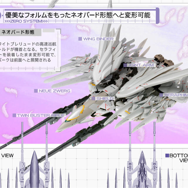 【送料無料】プレミアムバンダイ  ウイングガンダム スノーホワイトプレリュード