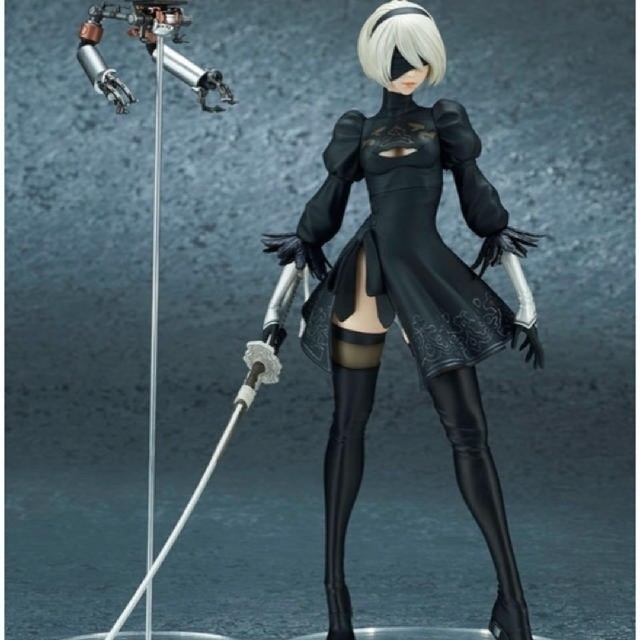 SQUARE ENIX(スクウェアエニックス)のNieR Automata ニーアオートマタ 2B DX版 エンタメ/ホビーのフィギュア(ゲームキャラクター)の商品写真