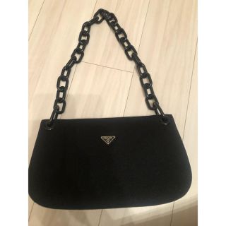 プラダ(PRADA)のプラダ　プラスチックチェーンバッグ(ハンドバッグ)