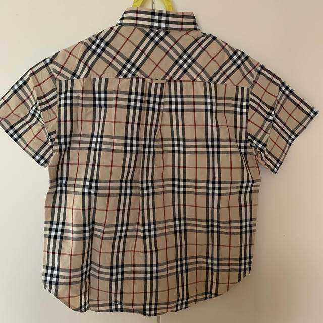 BURBERRY(バーバリー)の半袖シャツ　ハーフパンツ　男児用　110センチ　 キッズ/ベビー/マタニティのキッズ服男の子用(90cm~)(ブラウス)の商品写真