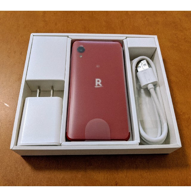 新品未使用 Rakuten mini クリムゾンレッド - スマートフォン本体