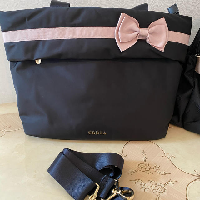 極美品♡TOCCA♡マザーズバッグ リボン リュック トッカ - マザーズバッグ