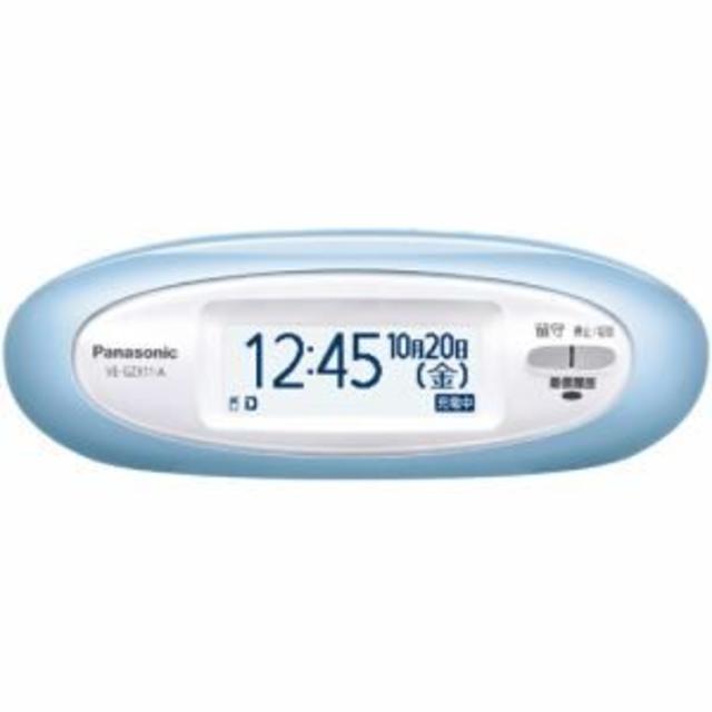 即納超激得 Panasonic メタリックブルー ve-gzx11dl-aの通販 by てんてんくん's shop|パナソニックならラクマ - コードレス電話機 RU・RU・RU 定番最新品