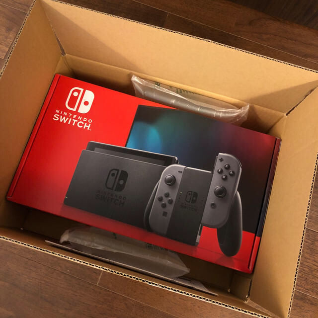 2021年激安 Nintendo グレー Joy-Con(L)/(R) Switch Nintendo 新品未開封 - Switch 家庭用ゲーム機本体