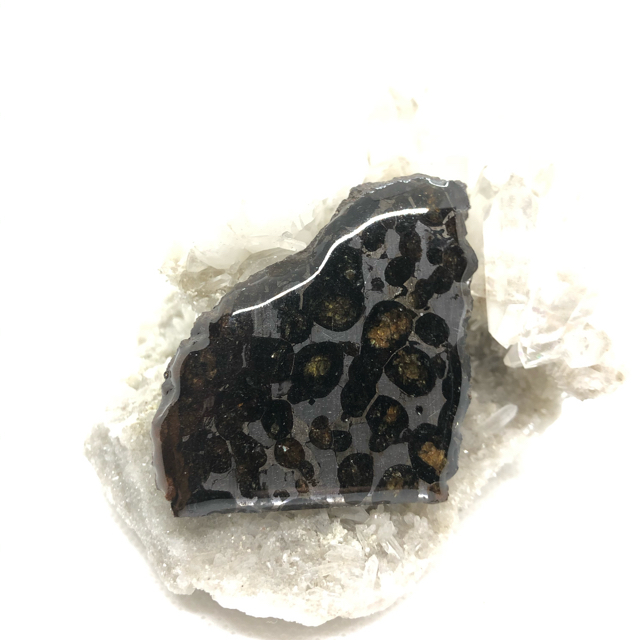 ケニア・セリコパラサイト隕石スライス79.7g一点物