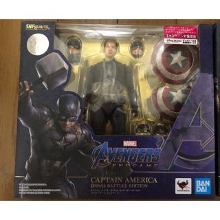 バンダイ(BANDAI)のS.H.フィギュアーツ アベンジャーズ  キャプテン·アメリカ(アメコミ)