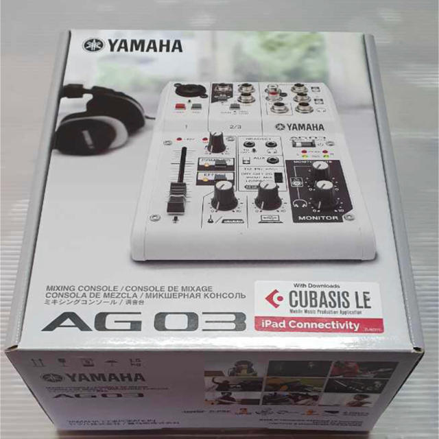 新品未使用　YAMAHA AG03 楽器のDTM/DAW(オーディオインターフェイス)の商品写真