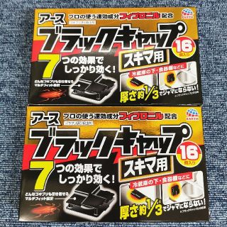 アースセイヤク(アース製薬)の【アース製薬】ブラックキャップスキマ用16個入り×2箱セット(日用品/生活雑貨)