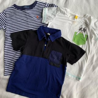 ポロラルフローレン(POLO RALPH LAUREN)の値下げ⭐︎アプレレクール　ポロ★Tシャツ　ポロシャツ　3枚セット★130㎝(Tシャツ/カットソー)