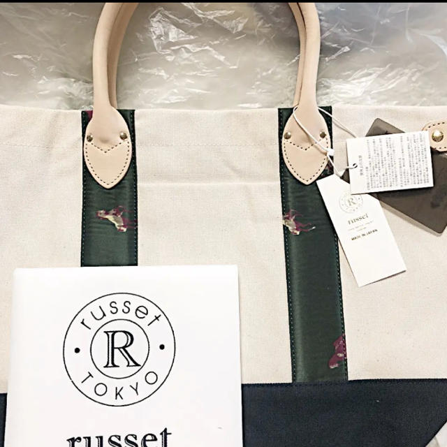 Russet(ラシット)のラシット キャンバストート 新品 レディースのバッグ(トートバッグ)の商品写真