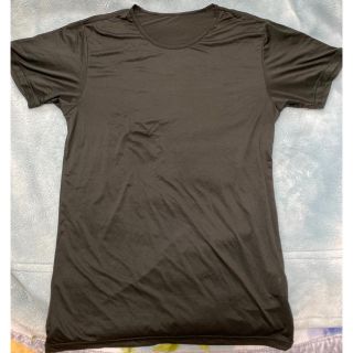 ユニクロ(UNIQLO)のユニクロ　メンズ　黒Tシャツ　L(Tシャツ/カットソー(半袖/袖なし))