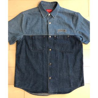 シュプリーム(Supreme)のsupreme denim shirt デニムシャツ　シュプリーム　box(シャツ)