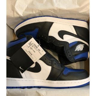 ナイキ(NIKE)のnike air jordan 1 royal toe ロイヤル　26cm(スニーカー)