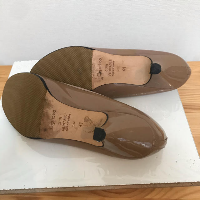 repetto(レペット)のLepetto レペット 41 ダークピンク　くすみカラー　ヒールパンプス レディースの靴/シューズ(ハイヒール/パンプス)の商品写真