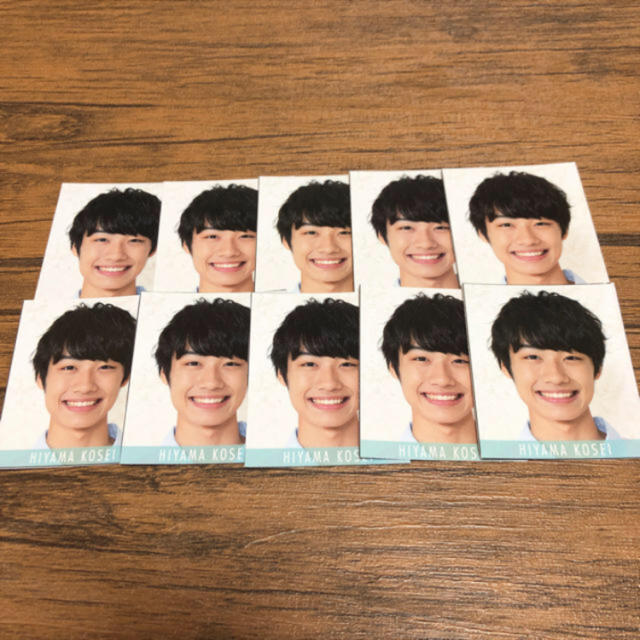 ジャニーズJr.(ジャニーズジュニア)の檜山光成 データカード エンタメ/ホビーのタレントグッズ(アイドルグッズ)の商品写真