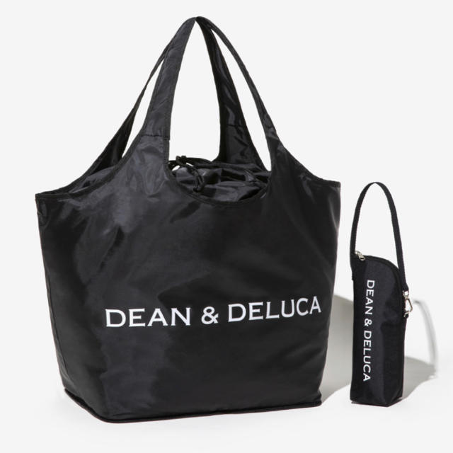 DEAN & DELUCA(ディーンアンドデルーカ)のDEAN&DELUCA エコバッグ ブラック エンタメ/ホビーの本(ファッション/美容)の商品写真