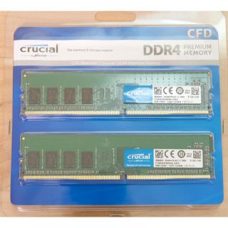 DDR4 PC4–19200 CL17 8GB(PCパーツ)