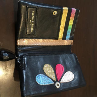 ツモリチサト(TSUMORI CHISATO)のツモリチサト　ドロップス二つ折り財布(財布)