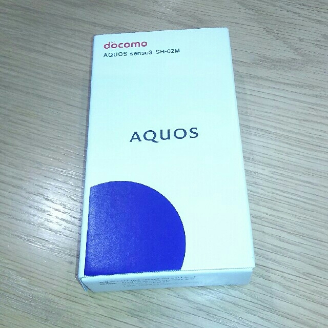 docomo AQUOS sense3 SH‐02M 新品